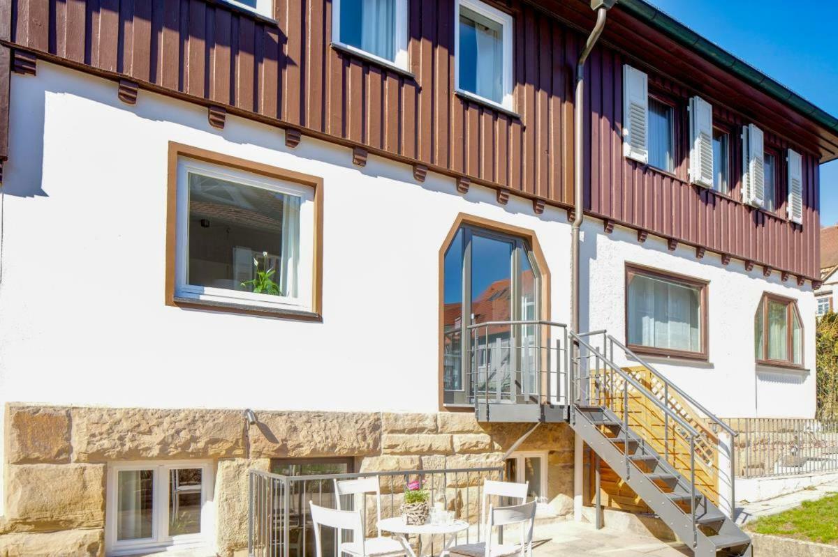 Tiny Ferienwohnung Am Stadtpark Schwäbisch Hall Exterior foto